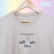 Embroidered Salt Air Yacht Taylor Swift T-shirt (Folklore Album Merch)