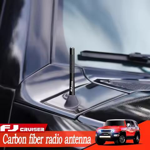 Car Short Antenna, 4.7 Inch Auto Radio Antenna for Toyota FJ CRUISER AM/FM Reception, FJ Replacement