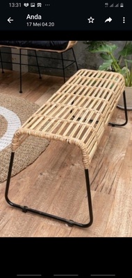 [READY] BANCH SOFA ROTAN ASLI LIMITED EDITION