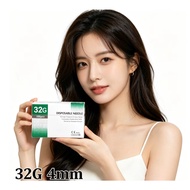 10pcs 100pcs 32G Disposable beauty Needle 4mm 6mm 13mm  beauty tool used for 1ml syringe