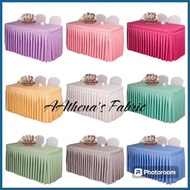 ➕◬ ❏ ╱ Buffet Table cover | Lifetime table 4ft and 6ft | US katrina