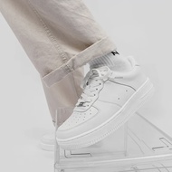Cổ Điển AF1 Không Quân Thoáng Khí Giày Trắng Nam Nữ Cao Su Trên Da Cừu Lót Mùa Hè Giày Đa Năng