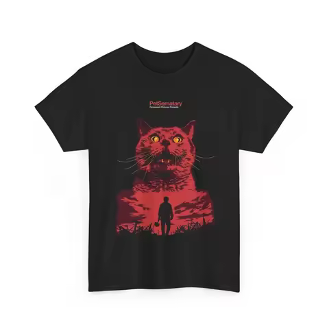Pet Semetary Movie Tee, Stephen King Horror Shirt, Creepy Graphic T-Shirt streetwear