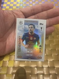 topps match attax xavi uefa