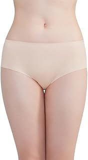 6IXTY8IGHT Women's Edwina SOLID Seamless Cooling Hipster Low Rise Panty Micro Fabric Full Coverage S