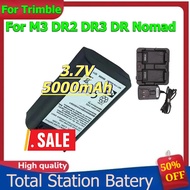 890-0084-XXQ Digital Battery for Trimble M3 DR2 DR3 DR Nomad Total Station Bateria M3 Dual Charging 