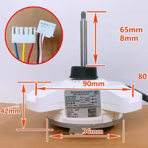 DC280-340V 40W air conditioning motor for Panasonic RD-280-40-8S 1/2P inverter air conditioning repl