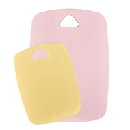 CAROTE Cutting Boards Set of 2, Heat Resistant, Dishwasher Safe, Double-Sided, Knife-Friendly, Hanga