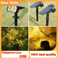 LED solar light outdoor lawn light 64 beads IP65 waterproof rating concentrated solar spotlight