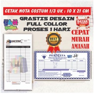 PRINT COSTUME NOTES 1/ 3 Free Design Free Logo bebas Your Own Name Y&H Yudha Grafika