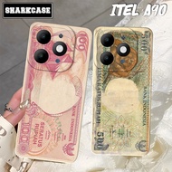 HP Itel A90 / A80 / A70 / A50 / A60 / A60S / A49 Modern SCHOOL MONEY Motif - Itel Casing - Itel Cesi