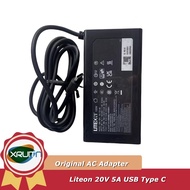 Genuine Liteon PA-1101-66 100W Laptop AC Adapter Charger 5V-3A 9V-3A 15V-3A 20V 5A USB-C Type Power 