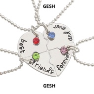 GESH 4 Bff Creative Best Friend Froever Friend Necklace