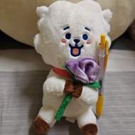 BT21 RJ with rose plush