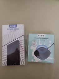 SIDO CHAEGER PAD &amp; POWER BANK