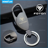 Creative Alloy Metal Car keychain Motor Keychain with logo for FOTON