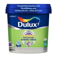 Sơn màu nội thất - Sơn nước cao cấp DULUX EASYCLEAN CHỐNG BÁM BẨN KHÁNG VIRUS Bề mặt bóng - E017B (5