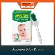 Appeton Baby Drop | Added with Multivitamins, Lysine HCl + Taurine | 30ml | Exp 08/2026