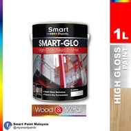 Smart Paints Smart-Glo (1L)Smart Paints Smart-Glo (1L) Cat Besi /Cat Kayu Colour Card2