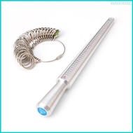 Nan Ring Sizer Measuring Tool Set Ring Gauges Finger Sizer Mandrel Ring Sizer Tool Ring Measure for 