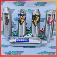 Exhaust muffler canister pipe 38mm/ 51mm for xtz klx 150 crf xr 150 xr 200 dtm 150 xre dtm