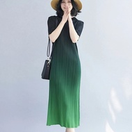 Japan NEW Issey Miyake Pleated 2025 New Summer High Sense Dress Female Temperament Niche Design Japa