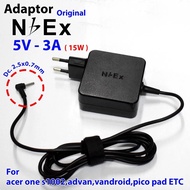 Charger Adapter For Acer One 10 S1002-145A N15P2 N15PZ 5V-3A 15W DC: 2.5x0.7mm Laptop