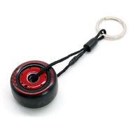 F1 Racing Merchandise F1 Station Tire Keychain Zhouguanyu Ferrari F1 Souvenir