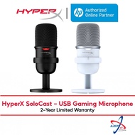 HYPERX SOLOCAST - USB GAMING MICROPHONE (BLACK / WHITE)