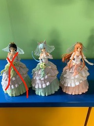 刀劍figure 亞絲娜 直葉 詩乃