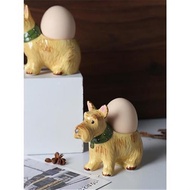 Export Egg Cup Breakfast Egg Tray Ceramic Egg Rack Creative Puppy Egg Cup Practical Egg Seat Table U