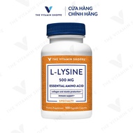 Viên uống tăng cường sức đề kháng THE VITAMIN SHOPPE L-lysine 500 MG 100/300 viên