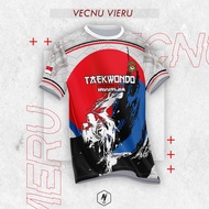 Jersey Taekwondo Termurah 2024 Indonesia Kaos Taekwondo
