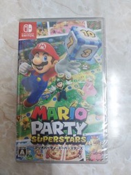 全新末開日版Switch Mario party  superstars 瑪利奧派對 超級新星