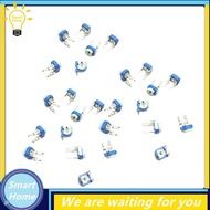 [Hmou] 130Pcs 100 ohm-500K ohm Potentiometer Adjustable Resistor Kit