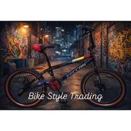BICYCLE BMX CORESS  CR205 / BASIKAL BMX DISC BRAKE SIZE 20 INCH  GOOD QUALITY PADEL TYRE HIDUP PUMP