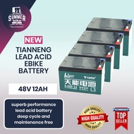 Ebike battery 48v 12.3ah lead Acid Tianneng Brand battery Compatible with 48v 15ah