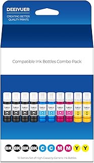 522 Ink Refill Bottles ET-2800 ET-4800 ET-2400 ET-2803 Ink Refill Compatible for ET-2800 ET-4800 ET-
