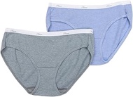 HW6EX702 Women's Global Value Line Panties (2-Pack) Tagless Ribbed 2P Shorts