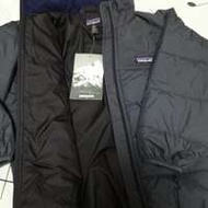 Patagonia Kids' Big Fill Jacket 深灰 帽可收藏 超暖