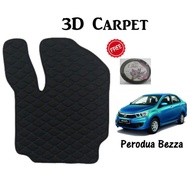 Perodua Bezza 3D Car Floor Mat (Carpet)