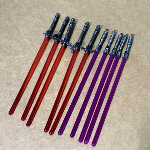 Lot Purple Red Green White LIghtsaber Fits For 6inch Star Wars Black Series Trooper Darth Vader Figu