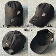 Topi Nike Classic Vintage Side Black G-581
