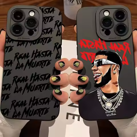 Fashion Hot Rapper Anuel AA Phone Case For Xiaomi Redmi A3 A2 A1 14C 13C 12C 10C 9T Note 14 13 12s 1