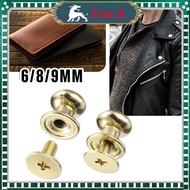 50Pcs Rivet Nails Rivet Screw/s Pioneer Button Bag Accessories/s