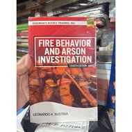 FIRE BEHAVIOR AND ARSON INVESTIGATION FOURTH EDITION