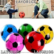 LAYOR1GG Inflatable Football, Outdoor Games Sports Children Soccer Ball, Fillers Rubber Beach Matche