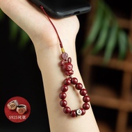 Natural Zodiac Cinnabar Bracelet Mobile Phone Chain Pendant Eight Patronus Years Eight Patronus Benm