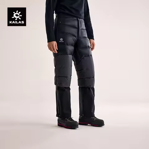 KAILAS Men's 900FP Down Cropped Pants Warm Lightweight for Mountaineering & Technical Climbing KG254