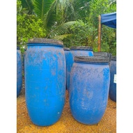 [ 160liter TONG BIRU second ] bekas kilang makanan